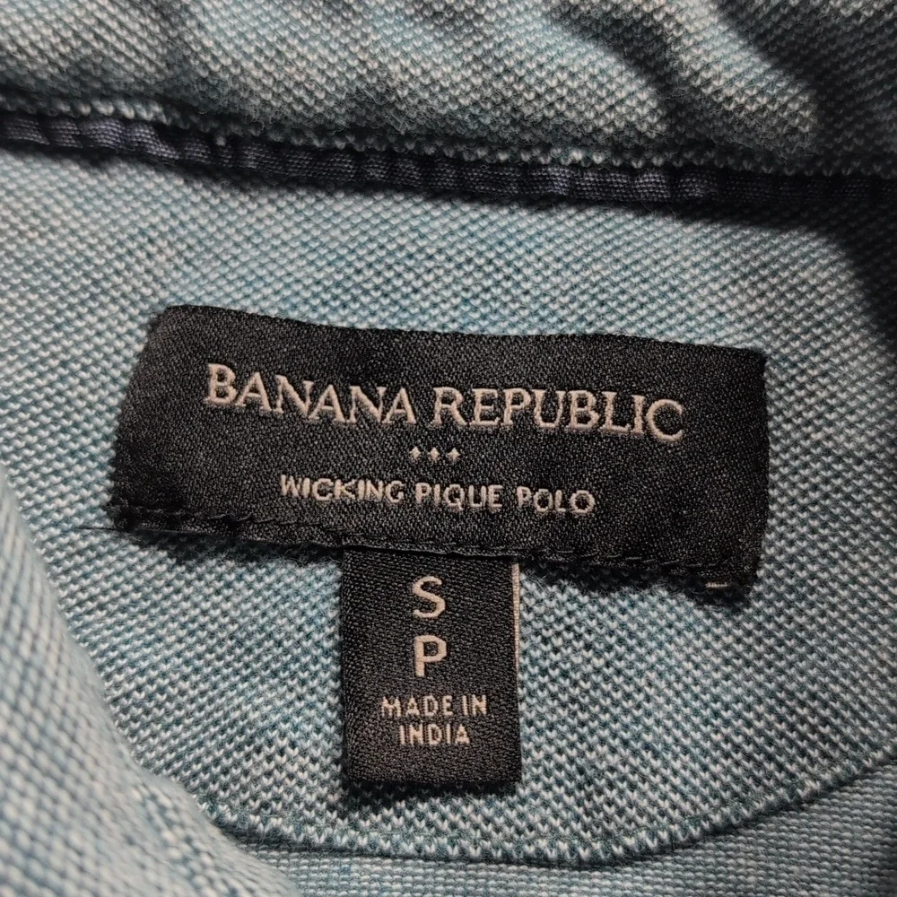 Banana Republic Men's Green Polo Shirt Size SP